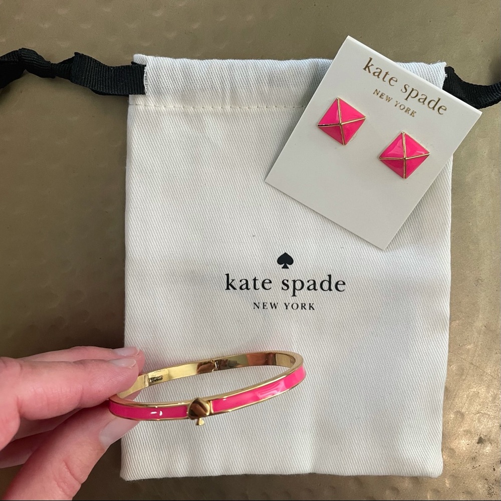 Kate Spade Earring & Bracelet Set